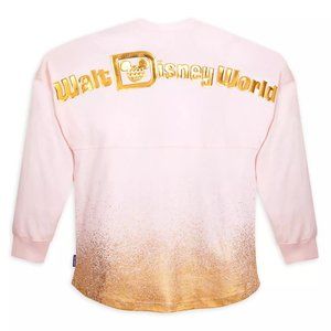 Disney WDW NWT XL Pink Golden Logo Spirit Jersey Adult Limited Edition